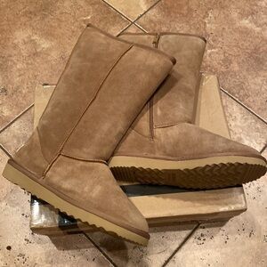 AUS WOOLI Australia Tall tan boots size 9